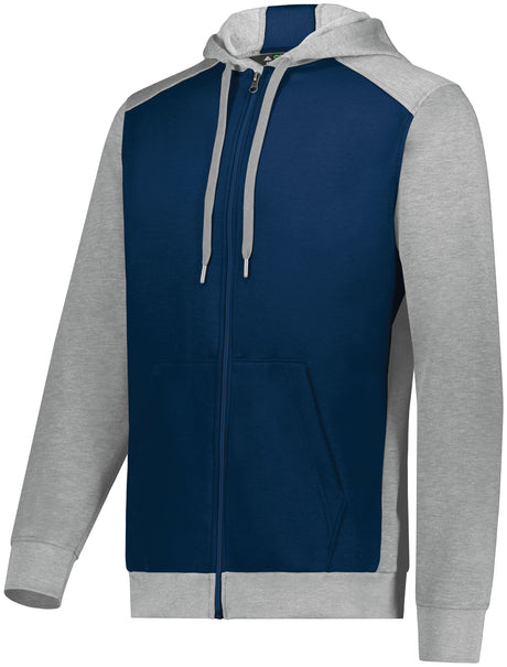 Augusta Men's Three-Season Fleece Full Zip Hoodie Augusta