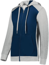 Augusta Women's Three-Season Fleece Full Zip Hoodie Augusta