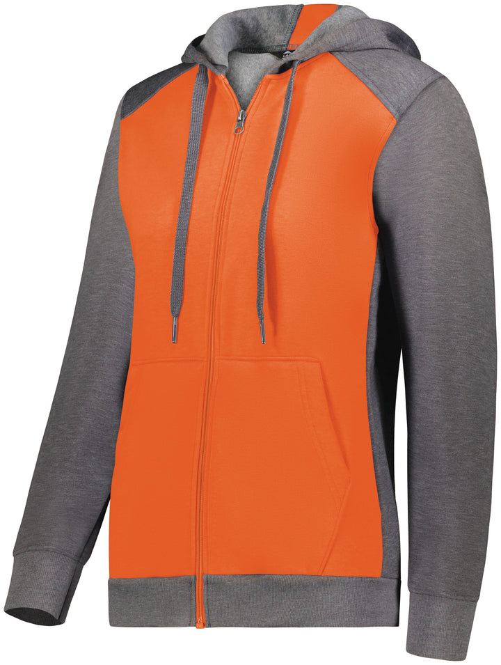 Augusta Women's Three-Season Fleece Full Zip Hoodie Augusta