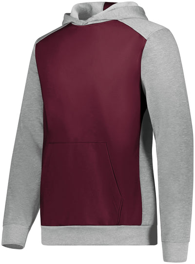 Augusta Youth Three-Season Fleece Pullover Hoodie