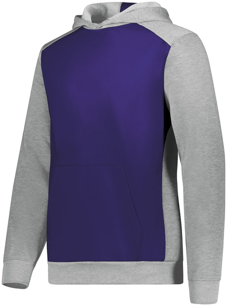 Augusta Youth Three-Season Fleece Pullover Hoodie Augusta