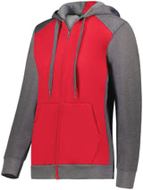 Augusta Women's Three-Season Fleece Full Zip Hoodie Augusta