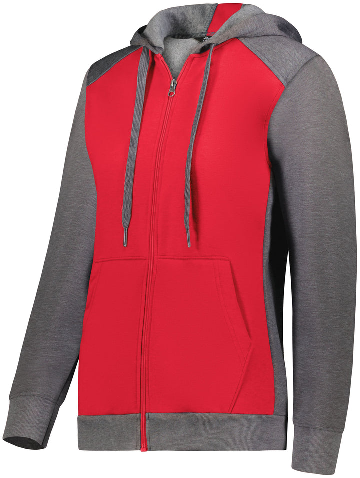 Augusta Women's Three-Season Fleece Full Zip Hoodie Augusta
