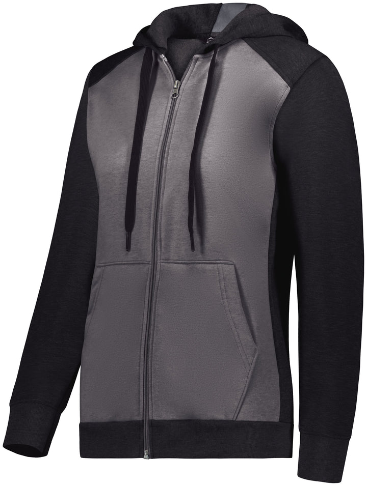 Augusta Women's Three-Season Fleece Full Zip Hoodie Augusta