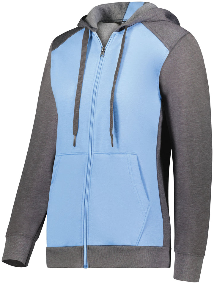 Augusta Women's Three-Season Fleece Full Zip Hoodie Augusta