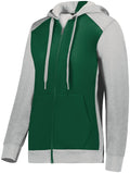 Augusta Women's Three-Season Fleece Full Zip Hoodie Augusta