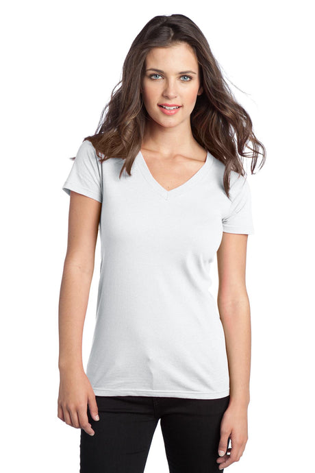 District - Juniors The Concert Tee V-Neck. DT5501 District