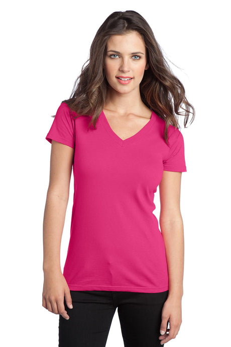 District - Juniors The Concert Tee V-Neck. DT5501 District