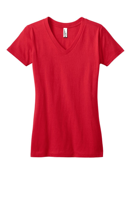 District - Juniors The Concert Tee V-Neck. DT5501 District