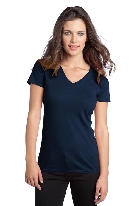 District - Juniors The Concert Tee V-Neck. DT5501 District