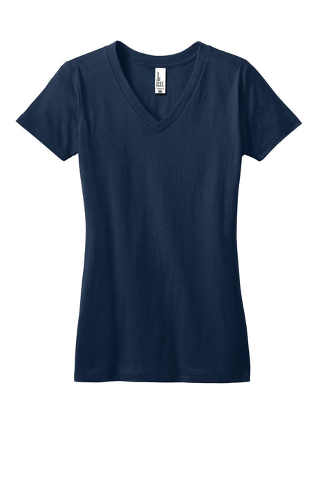 District - Juniors The Concert Tee V-Neck. DT5501 District