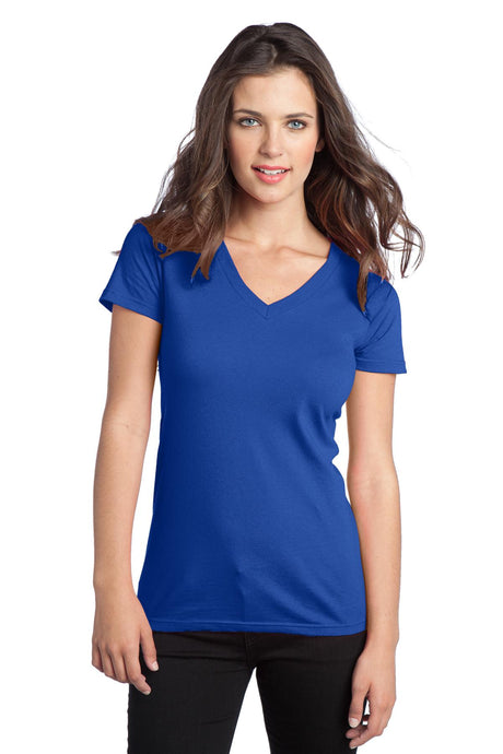 District - Juniors The Concert Tee V-Neck. DT5501 District