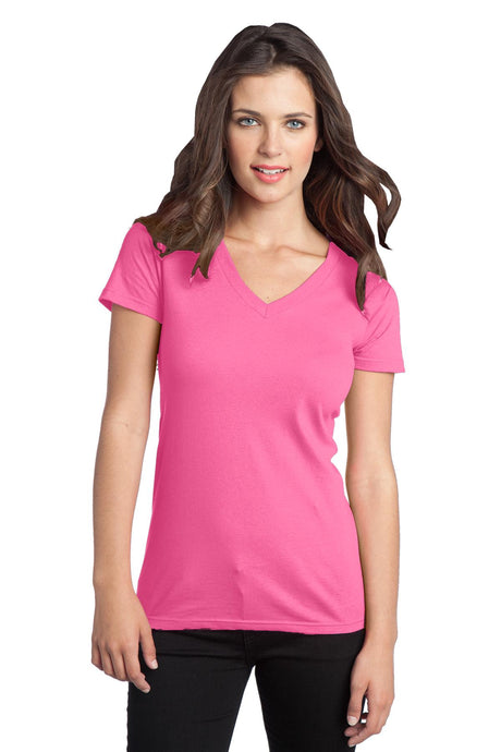 District - Juniors The Concert Tee V-Neck. DT5501 District
