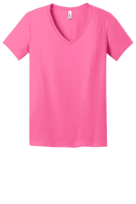District - Juniors The Concert Tee V-Neck. DT5501 District
