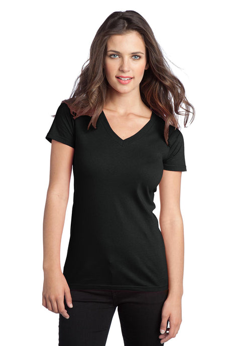 District - Juniors The Concert Tee V-Neck. DT5501 District