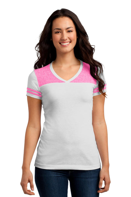 District Juniors Varsity V-Neck Tee. DT264 District