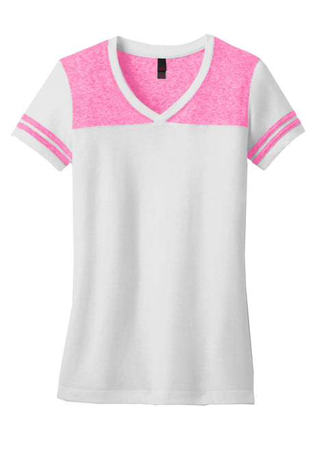 District Juniors Varsity V-Neck Tee. DT264 District