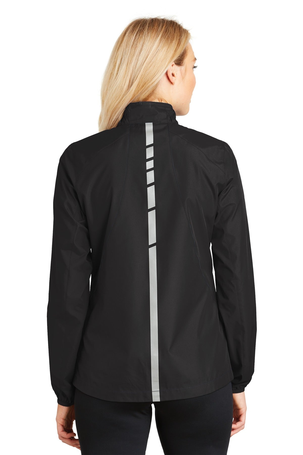 Port Authority Ladies Zephyr Reflective Hit Full-Zip Jacket. L345