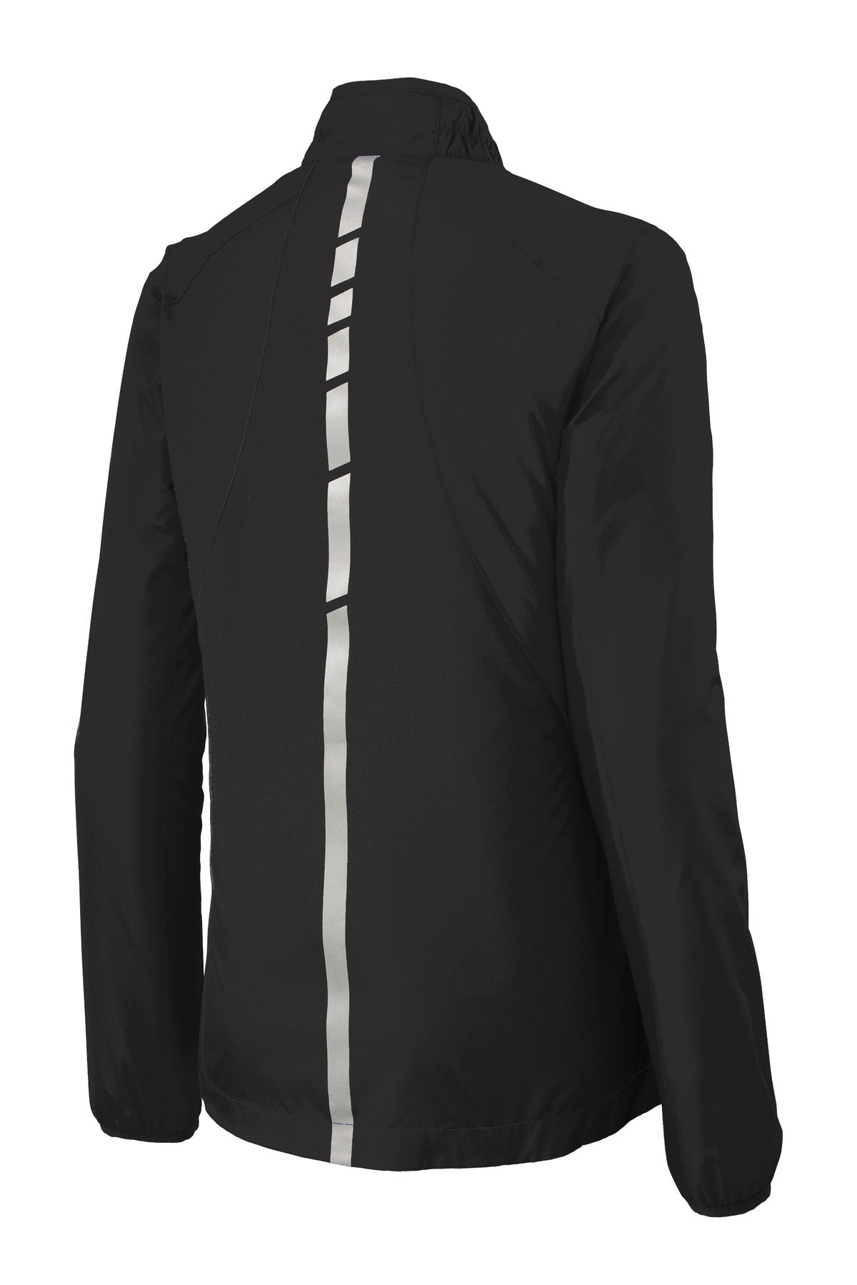 Port Authority Ladies Zephyr Reflective Hit Full-Zip Jacket. L345
