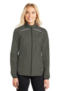 Port Authority Ladies Zephyr Reflective Hit Full-Zip Jacket. L345
