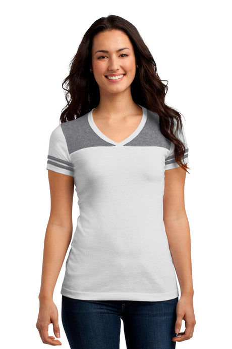 District Juniors Varsity V-Neck Tee. DT264 District