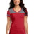 District Juniors Varsity V-Neck Tee. DT264 District