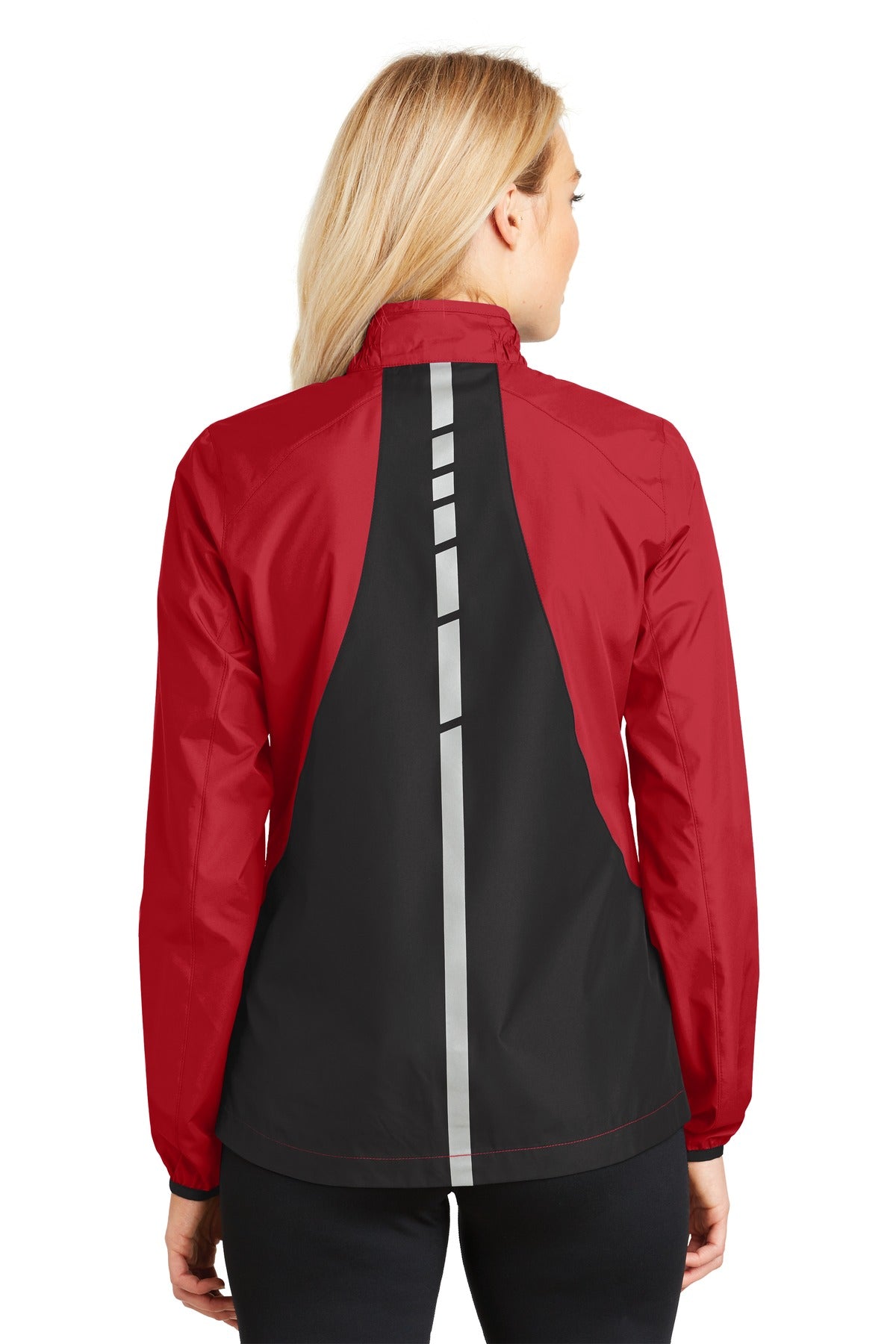 Port Authority Ladies Zephyr Reflective Hit Full-Zip Jacket. L345