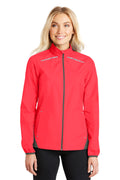 Port Authority Ladies Zephyr Reflective Hit Full-Zip Jacket. L345