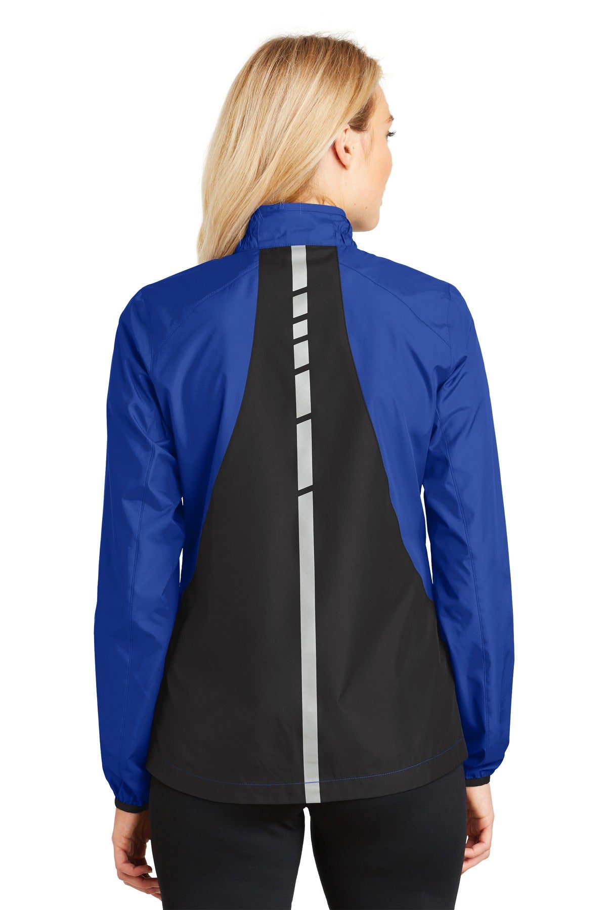Port Authority Ladies Zephyr Reflective Hit Full-Zip Jacket. L345