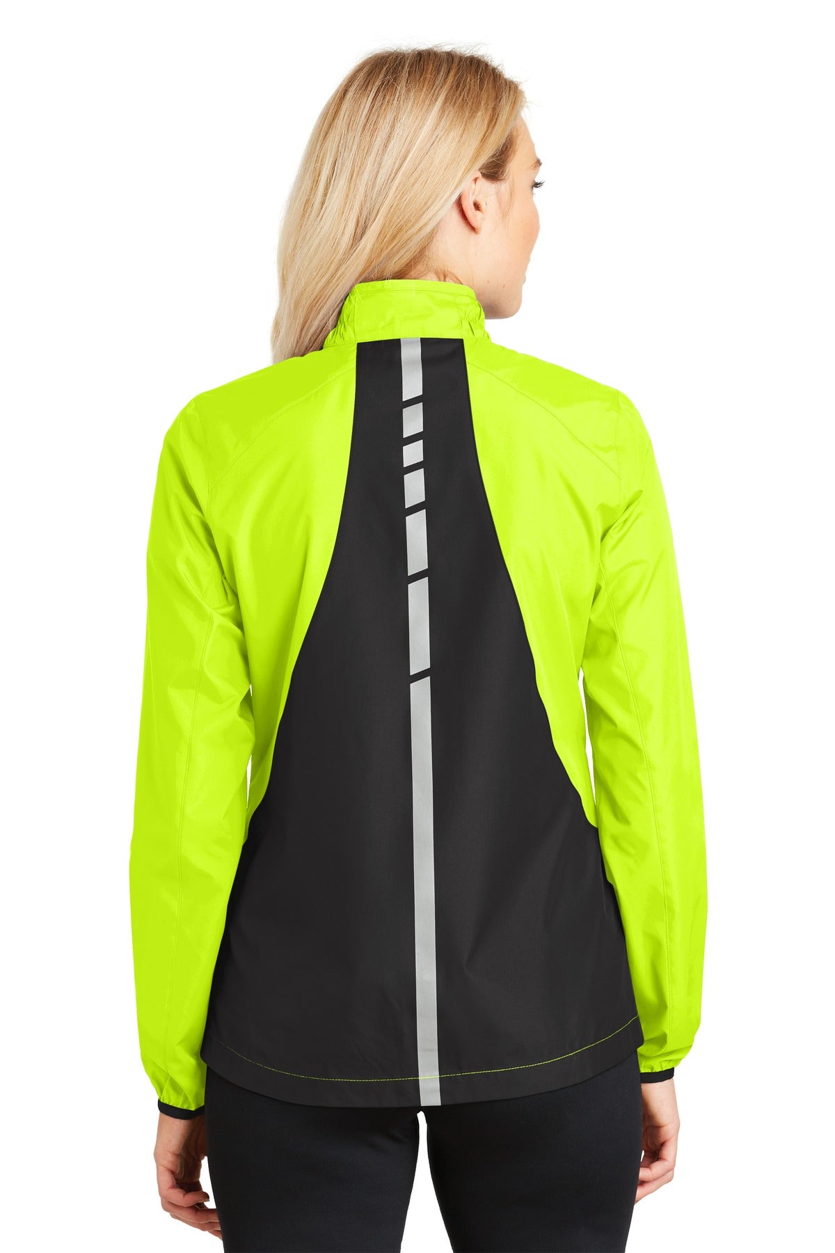 Port Authority Ladies Zephyr Reflective Hit Full-Zip Jacket. L345