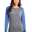 District - Juniors Microburn Long Sleeve Raglan Tee. DT262 District