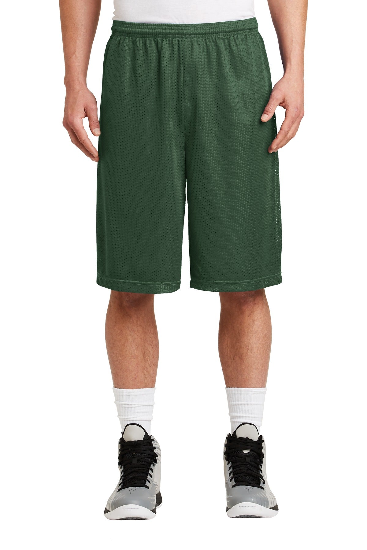 Sport-Tek Men's Extra Long PosiCharge Classic Mesh Shorts ST511