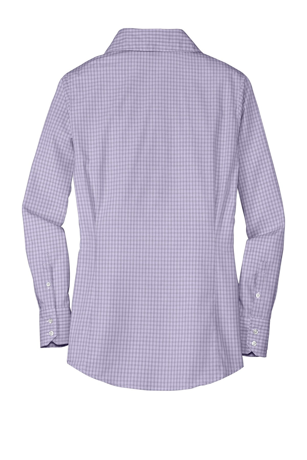 Port Authority Ladies Plaid Pattern Easy Care Shirt. L639