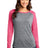 District - Juniors Microburn Long Sleeve Raglan Tee. DT262 District