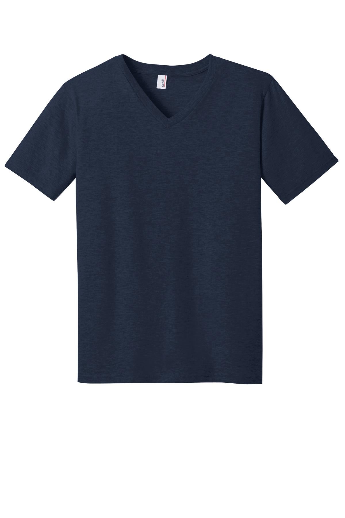 Anvil Men's 100% Combed Ring Spun Cotton V-Neck T-Shirt Anvil