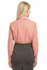 Port Authority Ladies Plaid Pattern Easy Care Shirt. L639