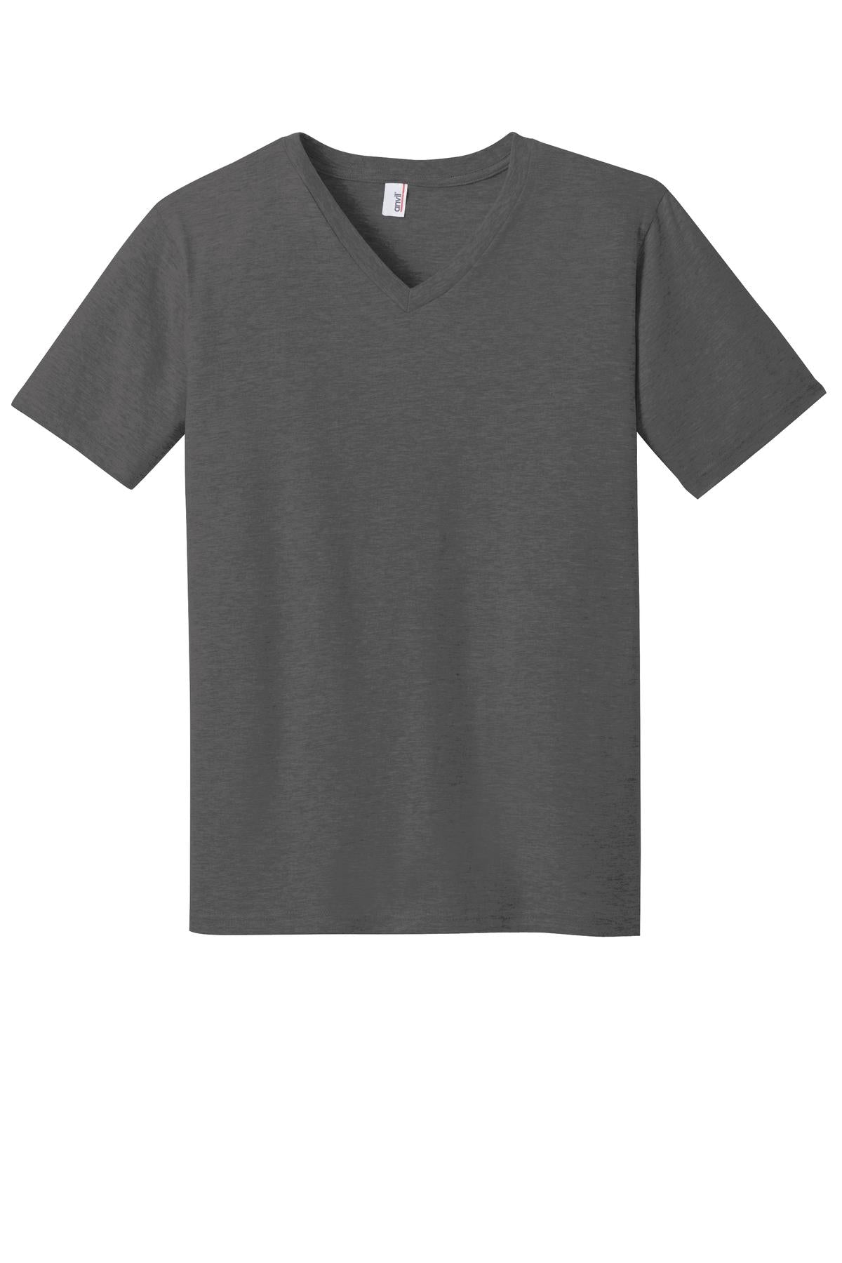 Anvil Men's 100% Combed Ring Spun Cotton V-Neck T-Shirt Anvil