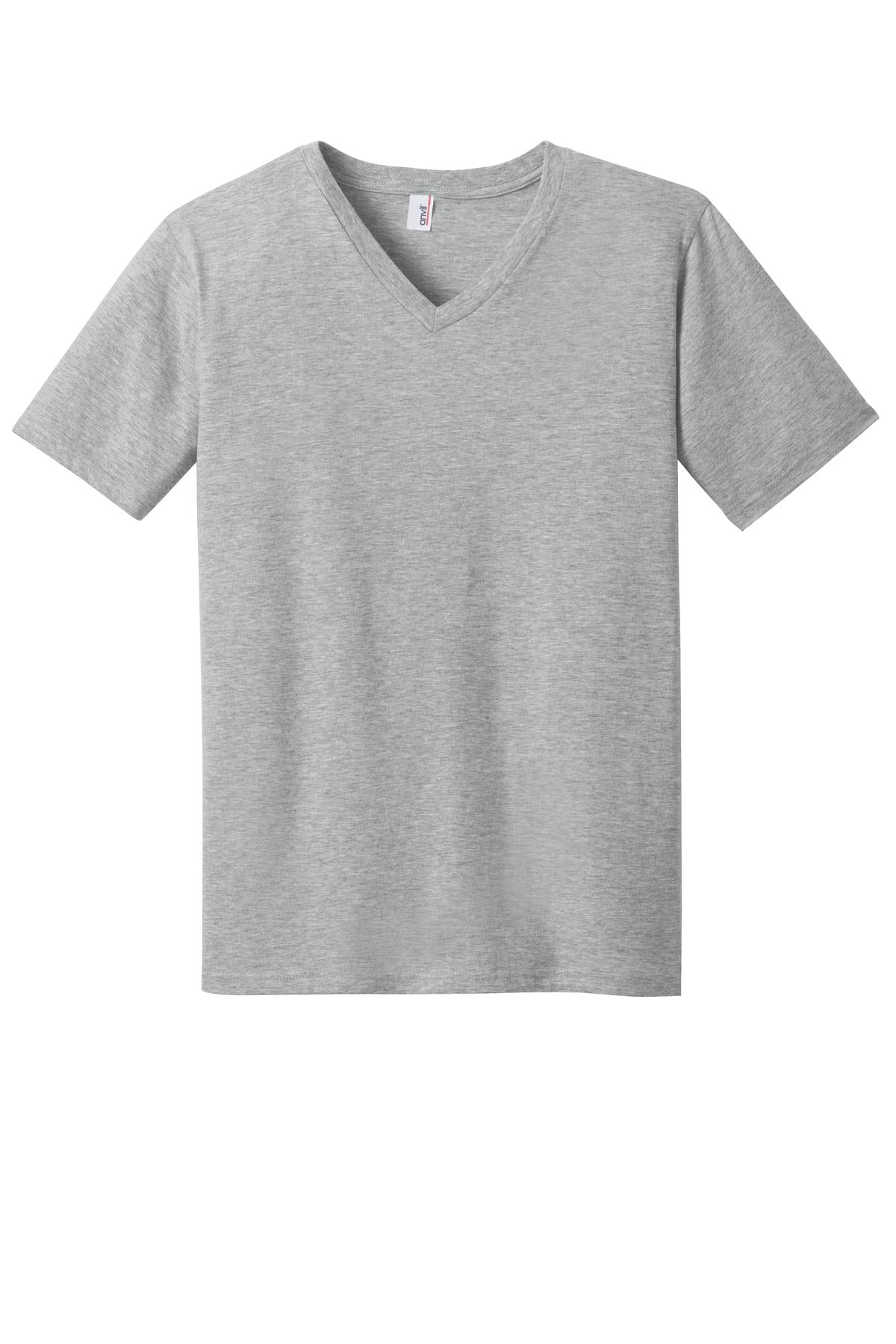 Anvil Men's 100% Combed Ring Spun Cotton V-Neck T-Shirt Anvil