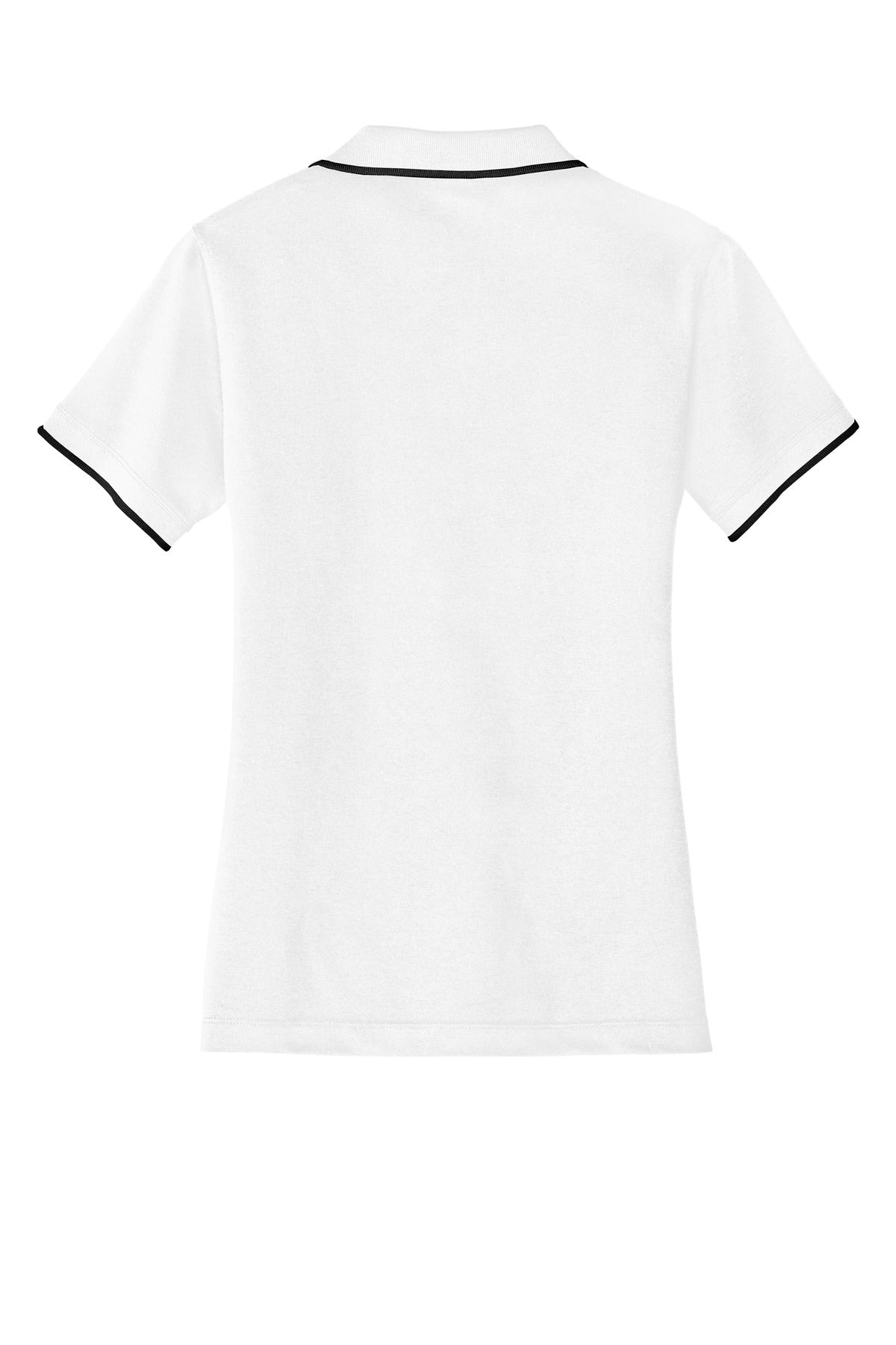 Port Authority Ladies Rapid Dry Tipped Polo. L454