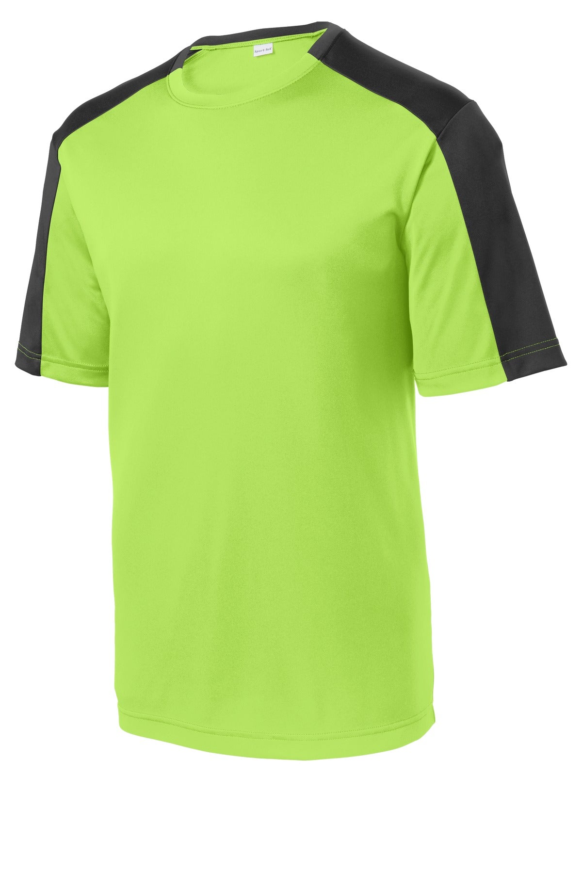 Sport-Tek Youth PosiCharge Competitor Sleeve-Blocked Tee YST354