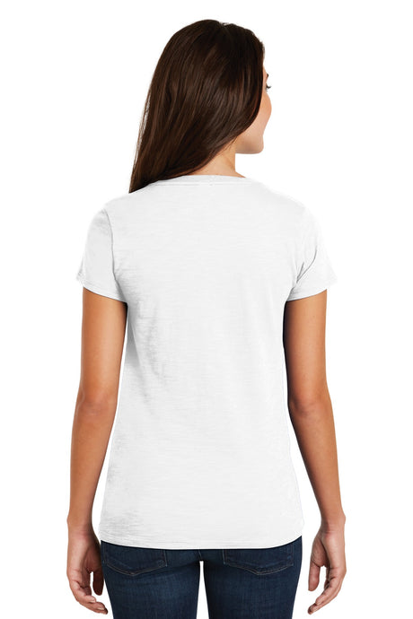 District Women's Super Slub V-Neck Tee DM3501 District