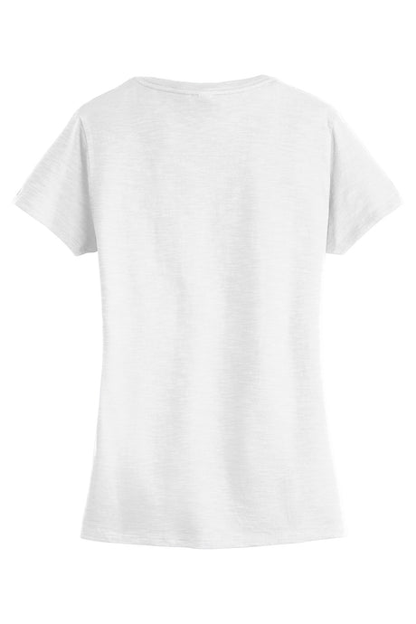 District Women's Super Slub V-Neck Tee DM3501 District