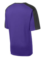 Sport-Tek Youth PosiCharge Competitor Sleeve-Blocked Tee YST354
