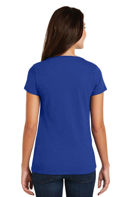 District Women's Super Slub V-Neck Tee DM3501 District