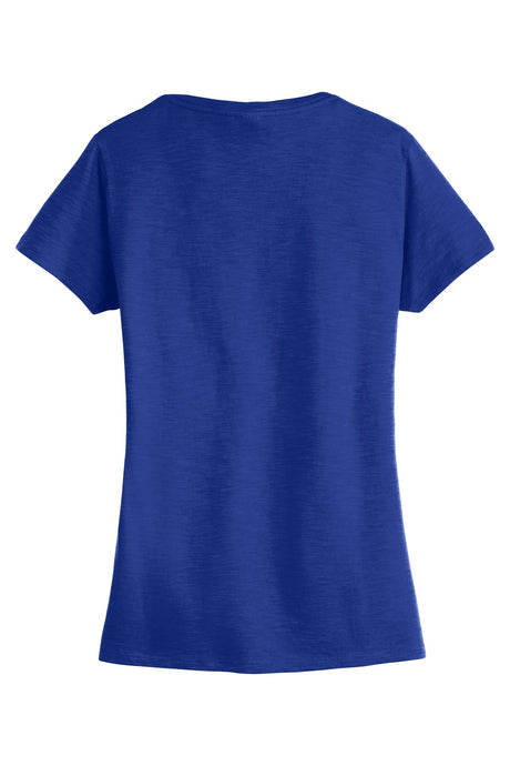 District Women's Super Slub V-Neck Tee DM3501 District
