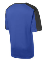 Sport-Tek Youth PosiCharge Competitor Sleeve-Blocked Tee YST354