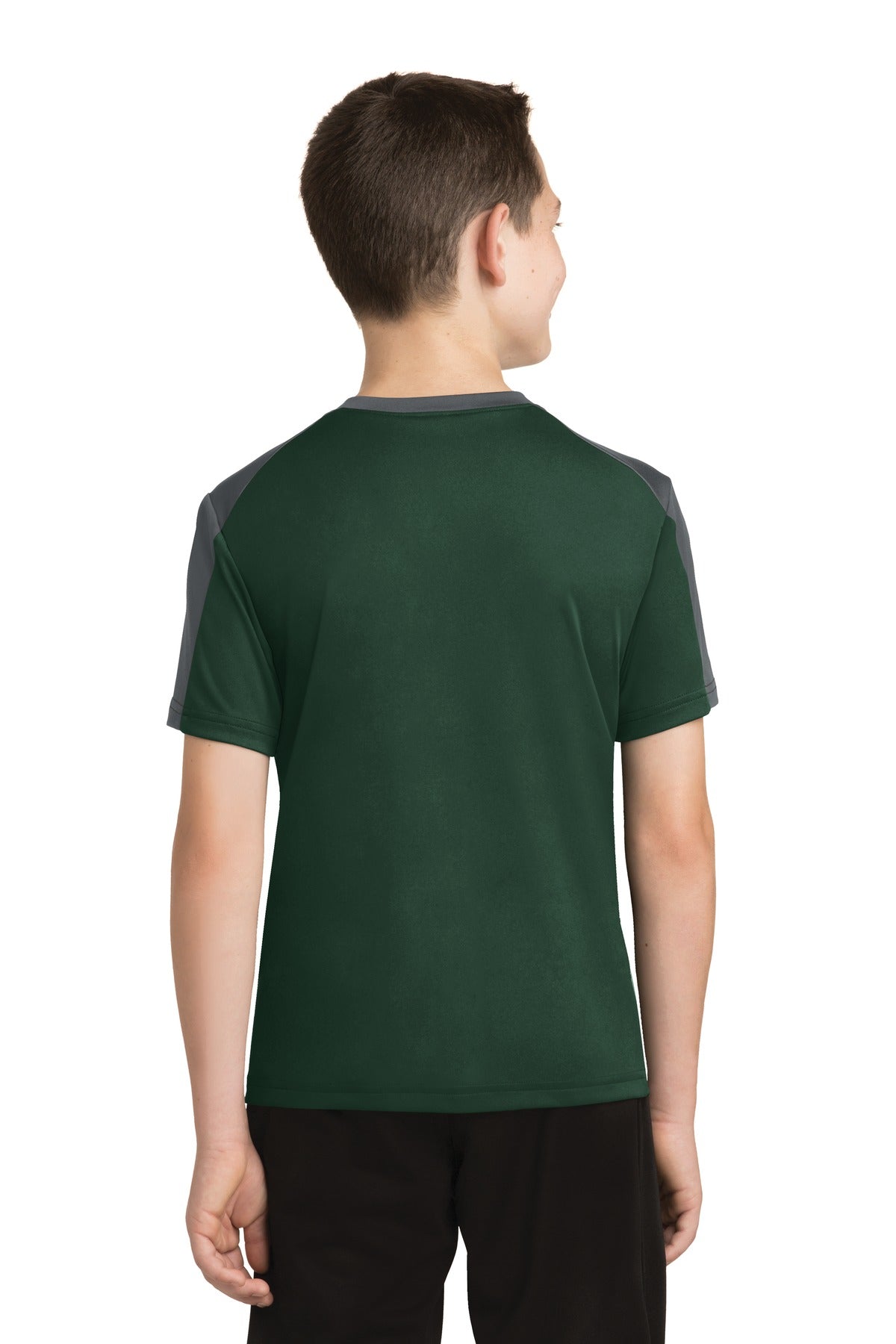 Sport-Tek Youth PosiCharge Competitor Sleeve-Blocked Tee YST354