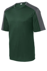 Sport-Tek Youth PosiCharge Competitor Sleeve-Blocked Tee YST354