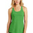 District Made Ladies 60/40 Gathered Racerback Tank. DM420 District
