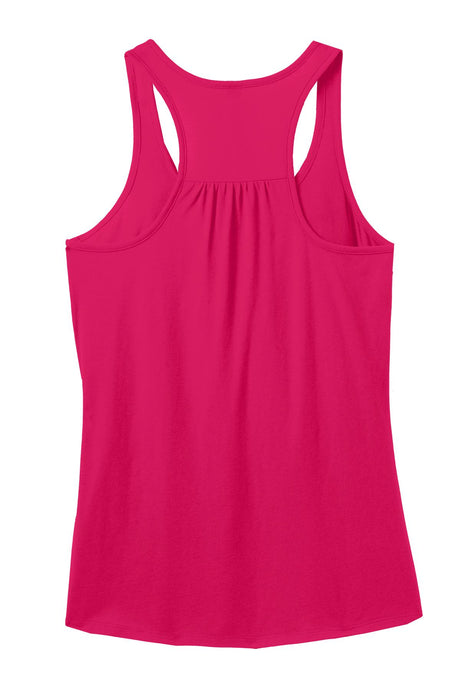 District Made Ladies 60/40 Gathered Racerback Tank. DM420 District
